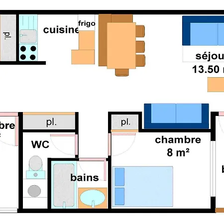 A Val Cenis Lanslebourg, 300m Des Pistes, 7 Pers, Balcon Sud Et Garage - Fr-1-508-3 Appartement